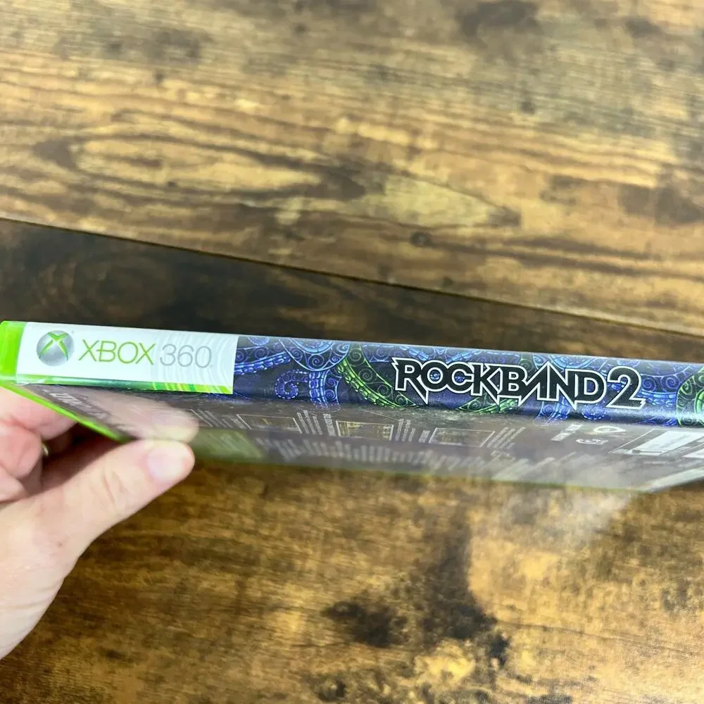 Rock Band 2 Video Game (Microsoft Xbox 360, 2008) Music Guitar